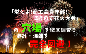 アイキャッチ燃えよ!商工会青年部!!こうのす花火大会
