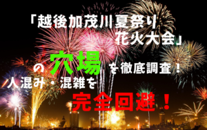 越後加茂川夏祭り花火大会アイキャッチ