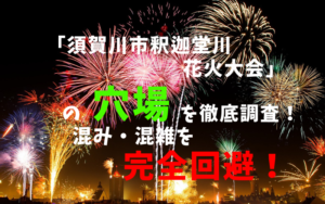 アイキャッチ須賀川市釈迦堂川花火大会